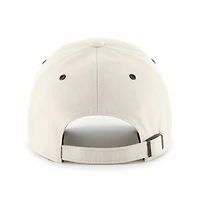 Men's '47 Cream Boston Celtics Lunar Clean Up Adjustable Hat