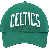Casquette réglable '47 Kelly Green Boston Celtics Clean Up Wordmark pour homme