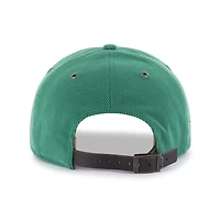 Casquette ajustable en velours côtelé décontracté « Kelly Green » des Boston Celtics Golden Age pour homme, modèle 47
