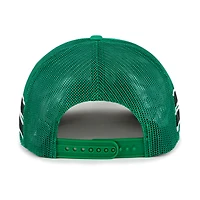 Men's '47 Kelly Green Boston Celtics Sidebrand Stripes Trucker Adjustable Hat