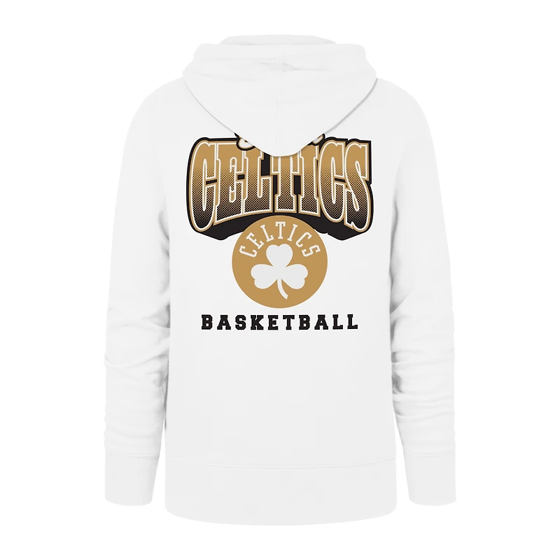 Sweat à capuche pour homme '47 Blanc Boston Celtics 2025/26 City Edition Jab Step Headline