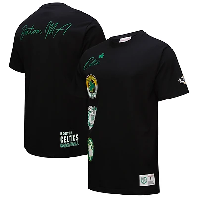 Men's Black Boston Celtics Out Collection Vintage Premium T-Shirt