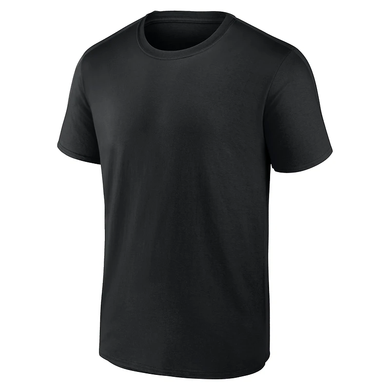 Men's  Black Boston Celtics Shattered T-Shirt