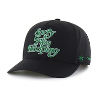 Men's Brand Seen by '47 Black Boston Celtics Sorry I Was Hooping Hitch Adjustable Hat