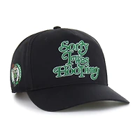 Casquette ajustable « Signaled I Was Hooping Hitch » de la marque pour hommes vue par les Boston Celtics noirs de 1947