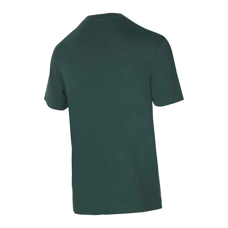 Ensemble t-shirt et pantalon en flanelle Boston Celtics Avondale vert chasseur/noir de Concepts Sport pour homme