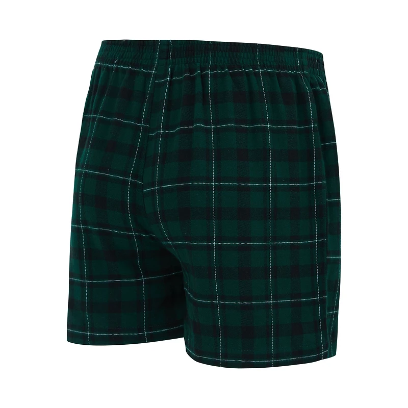 Boxer en flanelle Hawthorn pour homme Concepts Sport Kelly Green/Black des Boston Celtics