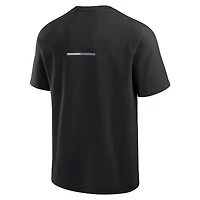 T-shirt noir Fanatics Flex Tri-Blend pour homme des Boston Celtics