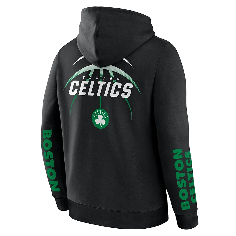 Sweat à capuche noir pour homme Fanatics Boston Celtics Legacy Guard