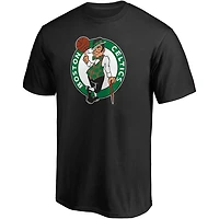 Men's Fanatics Black Boston Celtics Primary Team Logo T-Shirt