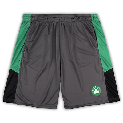 Short Fanatics gris Boston Celtics pour hommes, grandes et