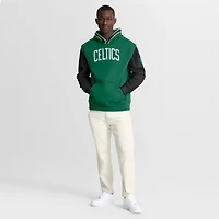 Sweat à capuche Fanatics Kelly Green/Black Boston Celtics Half Court Shot Clock Fastbreak pour homme