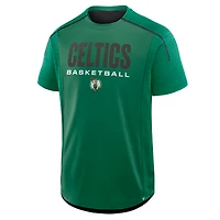 Men's Fanatics Kelly Green Boston Celtics Inbound Pass Play Practice T-Shirt