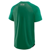 Men's Fanatics Kelly Green Boston Celtics Inbound Pass Play Practice T-Shirt