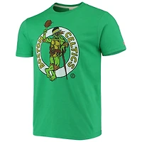 T-shirt à trois mélanges Hommage Kelly Green Boston Celtics NBA x Teenage Mutant Ninja Turtles pour homme