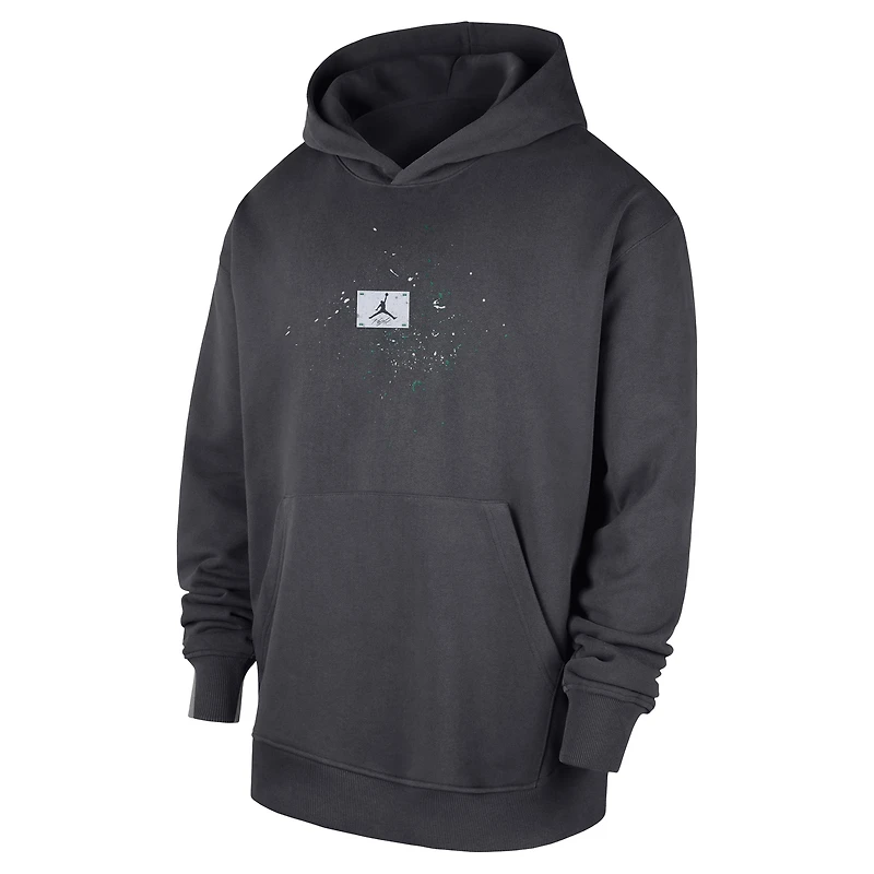 Men's Jordan Brand Anthracite Boston Celtics Statement Jumpman Flight Premiere Hoodie