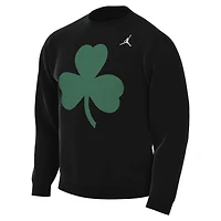 Men's Jordan Brand Black Boston Celtics Statement Edition Sweatshirt
