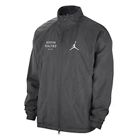 Men's Jordan Brand Gray Boston Celtics Courtside Statement Edition Jumpman Jam Full-Zip Jacket