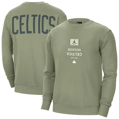 Sweat-shirt à capuche épais Jordan Brand Boston Celtics Courtside Statement Edition pour homme, vert