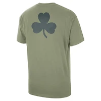 Men's Jordan Brand Green Boston Celtics Statement Edition Jumpman Flight Heavyweight T-Shirt