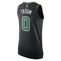 Men's Jordan Brand Jayson Tatum Black Boston Celtics Authentic Player Jersey - Statement Edition