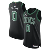 Maillot de joueur authentique Jordan Brand Jayson Tatum noir des Boston Celtics pour hommes - Édition Statement