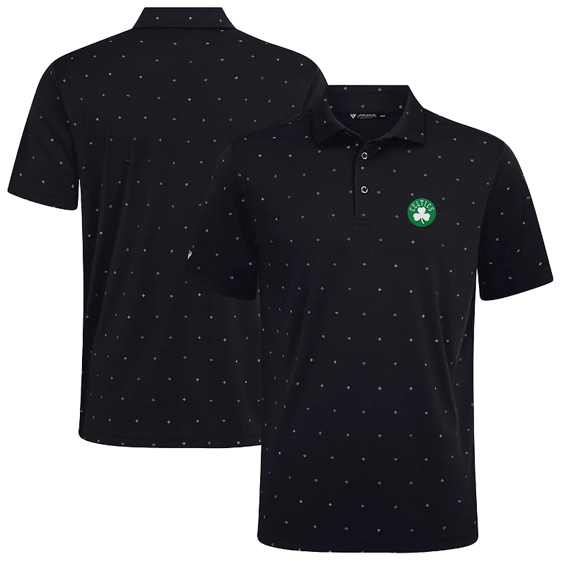 Polo Vision noir des Boston Celtics pour homme Levelwear