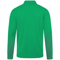 Men's Levelwear Green Boston Celtics Heron Quarter-Zip Top