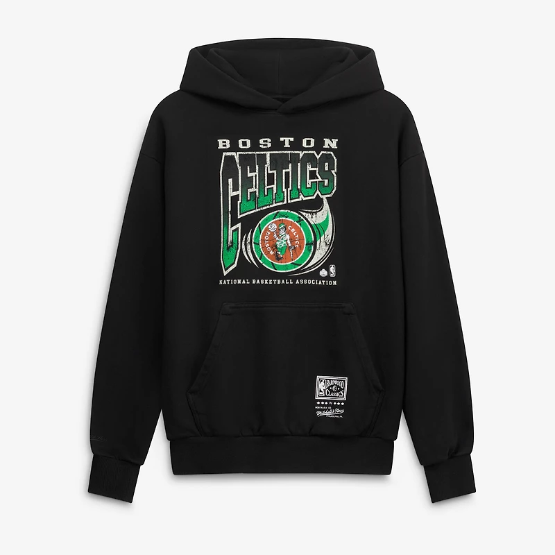 Men's Mitchell & Ness  Black Boston Celtics Ball Out Hoodie