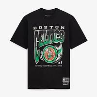 Men's Mitchell & Ness  Black Boston Celtics Ball Out T-Shirt