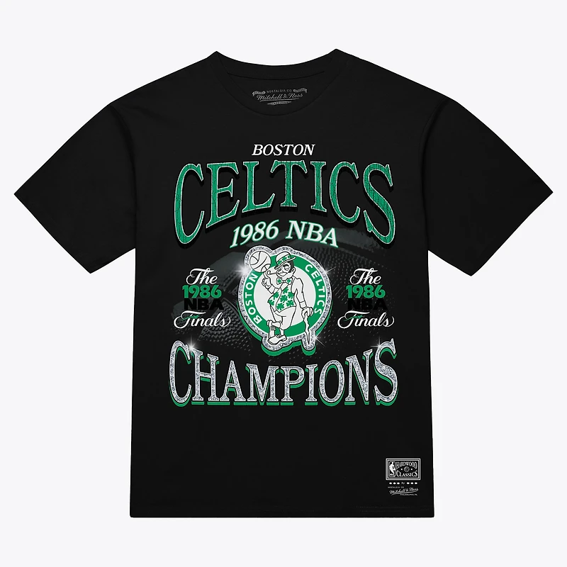 Men's Mitchell & Ness Black Boston Celtics Champions Era T-Shirt