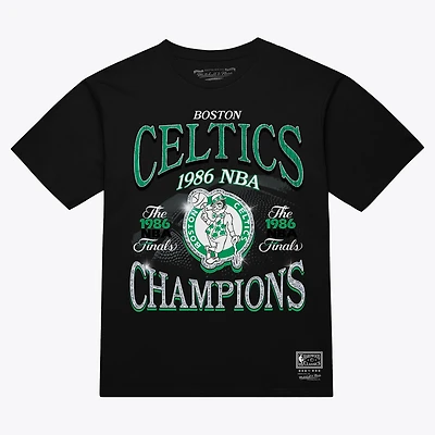 Men's Mitchell & Ness Black Boston Celtics Champions Era T-Shirt