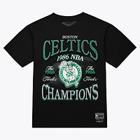 Men's Mitchell & Ness Black Boston Celtics Champions Era T-Shirt