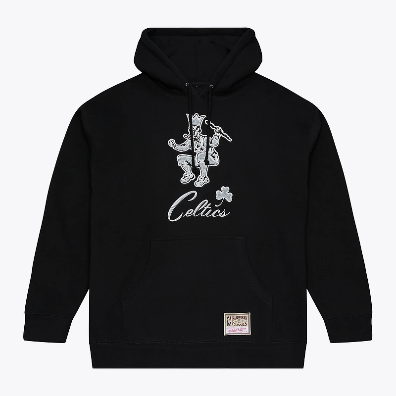 Men's Mitchell & Ness Black Boston Celtics Chrome Hoodie
