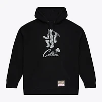 Men's Mitchell & Ness Black Boston Celtics Chrome Hoodie