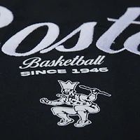 Chemise Mitchell & Ness noire pour homme, motif Boston Celtics Hardwood Classics Camp