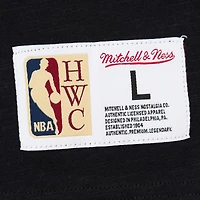 Men's Mitchell & Ness Black Boston Celtics Hardwood Classics Felt Applique Slub T-Shirt
