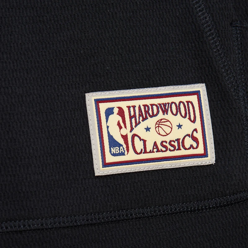 Sweat à capuche thermique léger noir Boston Celtics Hardwood Classics pour homme Mitchell & Ness