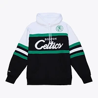 Men's Mitchell & Ness  Black Boston Celtics Head Coach Hoodie