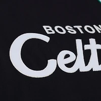 T-shirt noir Mitchell & Ness pour homme, entraîneur-chef des Boston Celtics