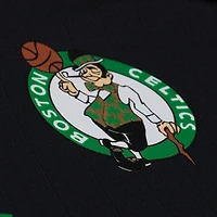 Men's Mitchell & Ness  Black Boston Celtics Polo Jersey