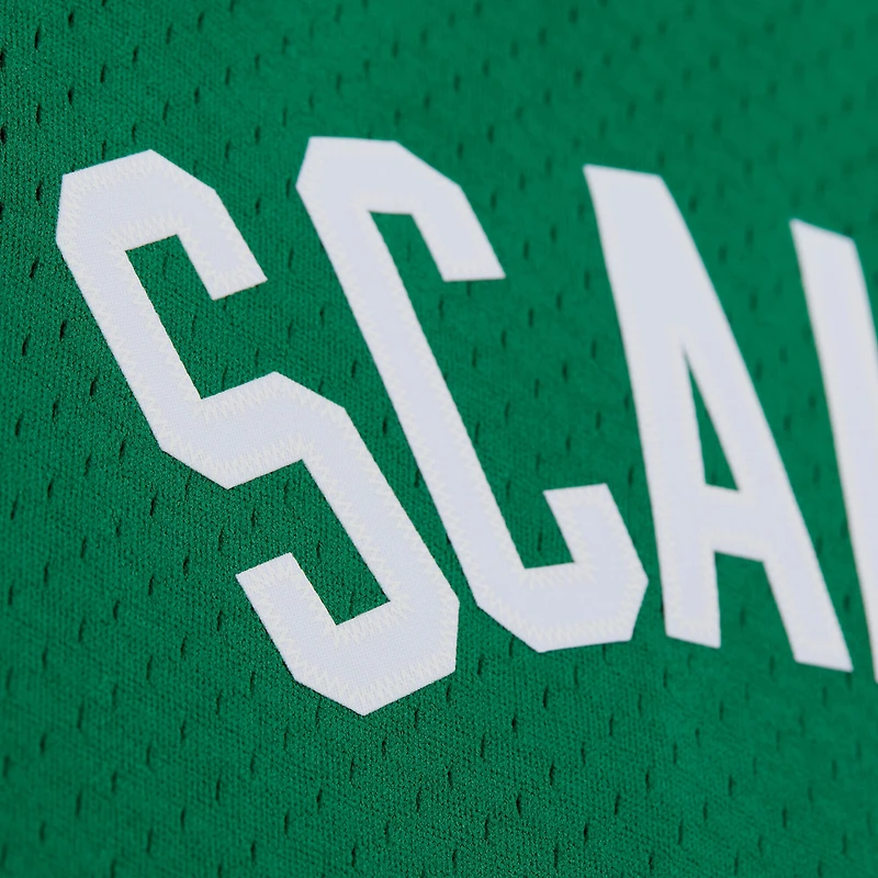 Maillot Swingman Mitchell & Ness Brian Scalabrine Kelly Green Boston Celtics 2007/08 Hardwood Classics pour homme