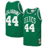 Maillot Swingman Mitchell & Ness Brian Scalabrine Kelly Green Boston Celtics 2007/08 Hardwood Classics pour homme