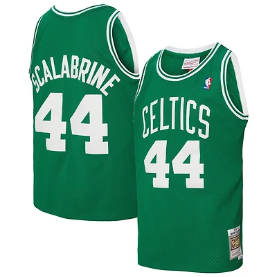 Maillot Swingman Mitchell & Ness Brian Scalabrine Kelly Green Boston Celtics 2007/08 Hardwood Classics pour homme