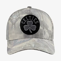 Men's Mitchell & Ness Camo Boston Celtics Perfect Pro Adjustable Hat
