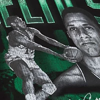 T-shirt Mitchell & Ness Chuck Cooper noir pour homme, Boston Celtics, édition spéciale 75e anniversaire des Pioneers