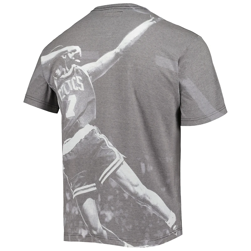 Men's Mitchell & Ness Dee Brown Heather Gray Boston Celtics Above The Rim T-Shirt