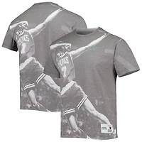 T-shirt Mitchell & Ness Dee Brown Heather Gray Boston Celtics Above The Rim pour homme