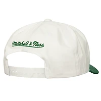Casquette ajustable Mitchell & Ness Kelly Green/White Boston Celtics Dip Dye Pro Crown pour homme
