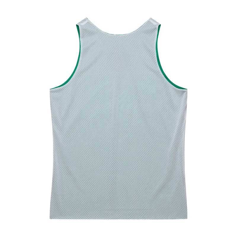 Men's Mitchell & Ness Kelly Green/White Boston Celtics Hardwood Classics Reversible Mesh Practice Jersey